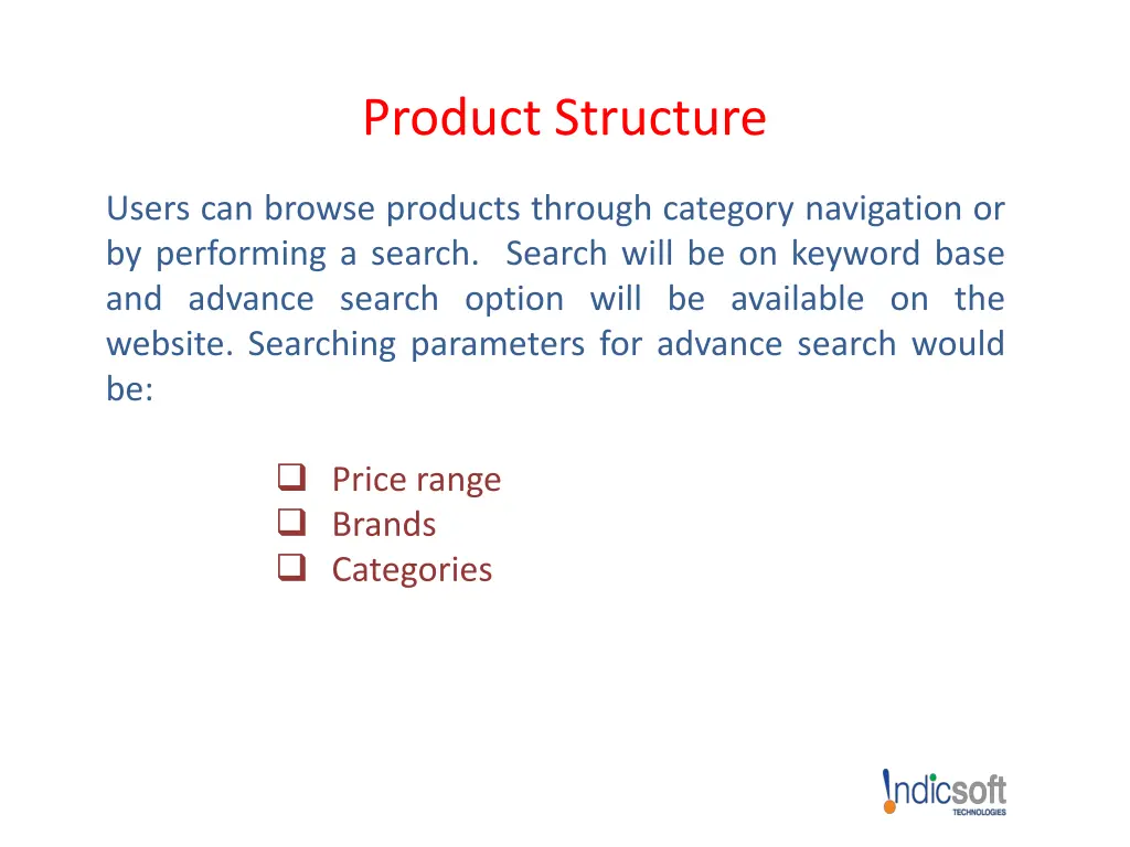 product structure