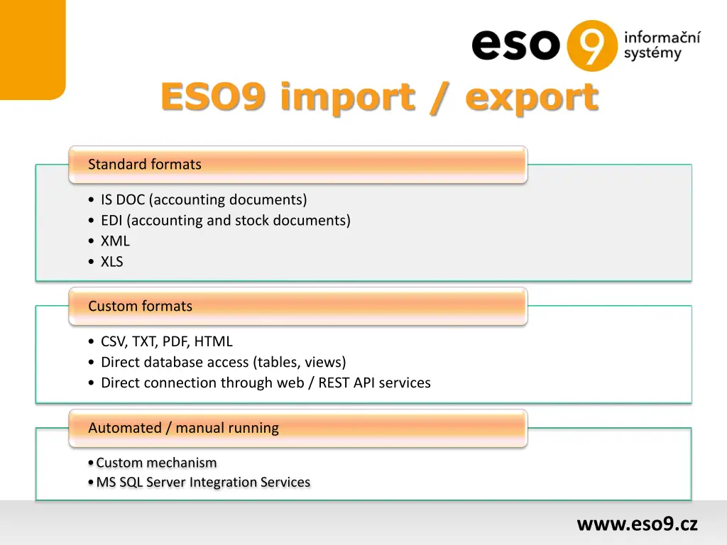 eso9 import export