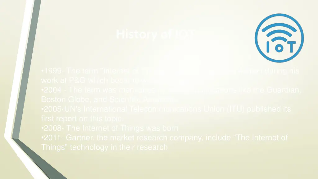 history of iot