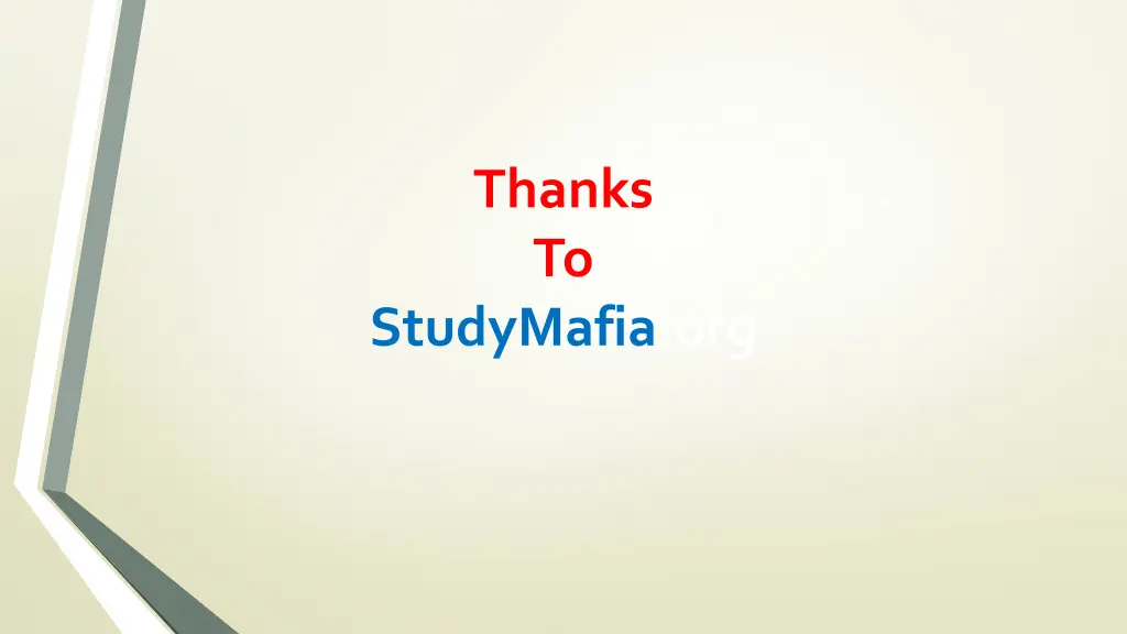 thanks to