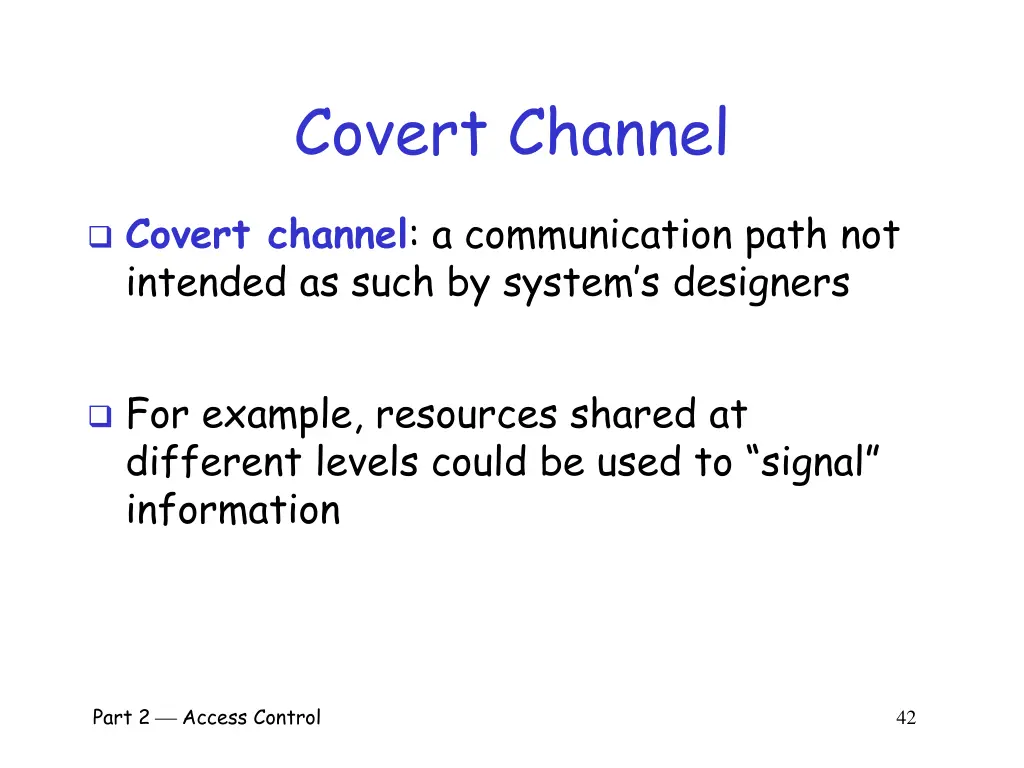 covert channel 1