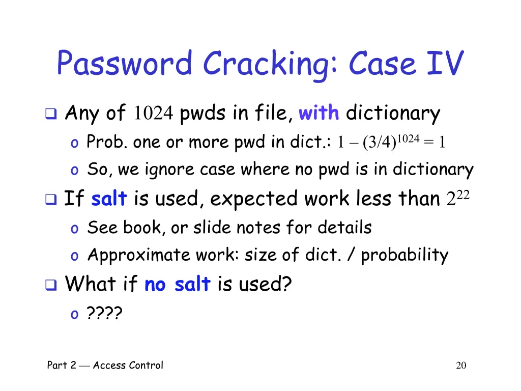 password cracking case iv