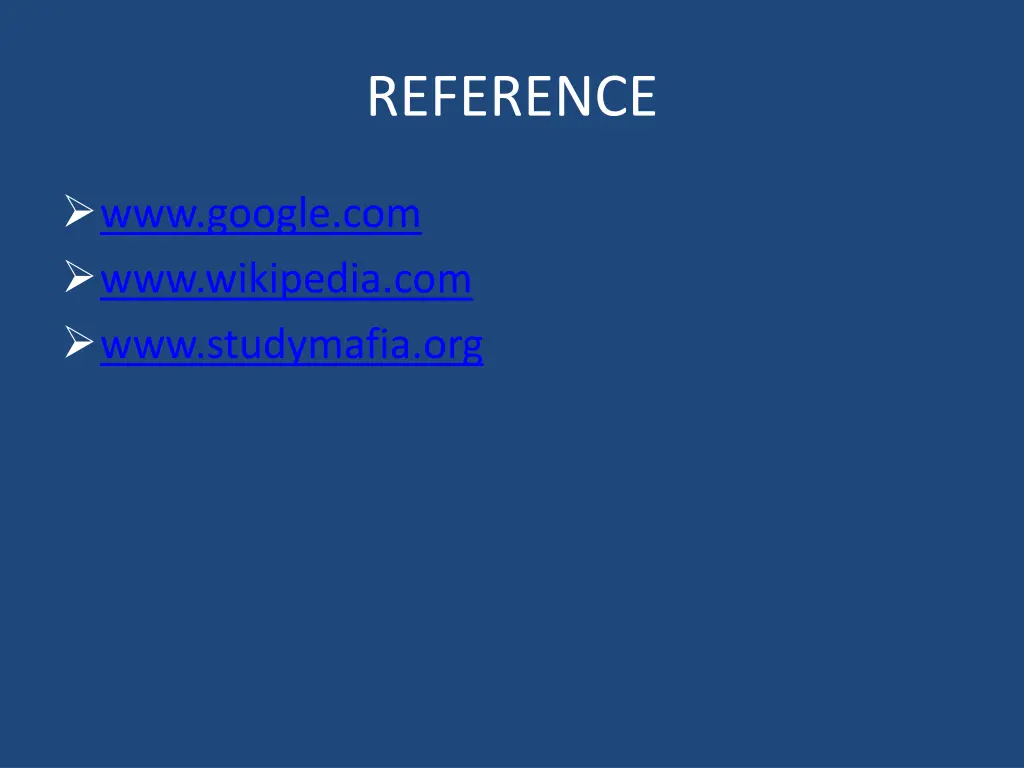 reference