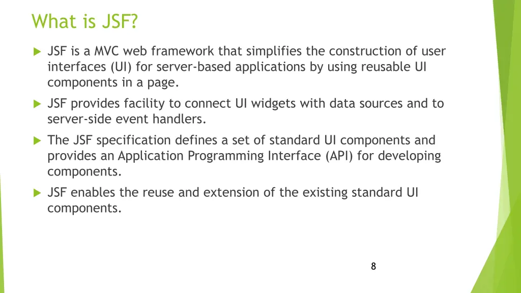 what is jsf