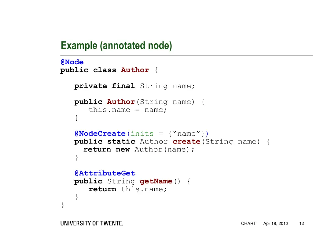 example annotated node