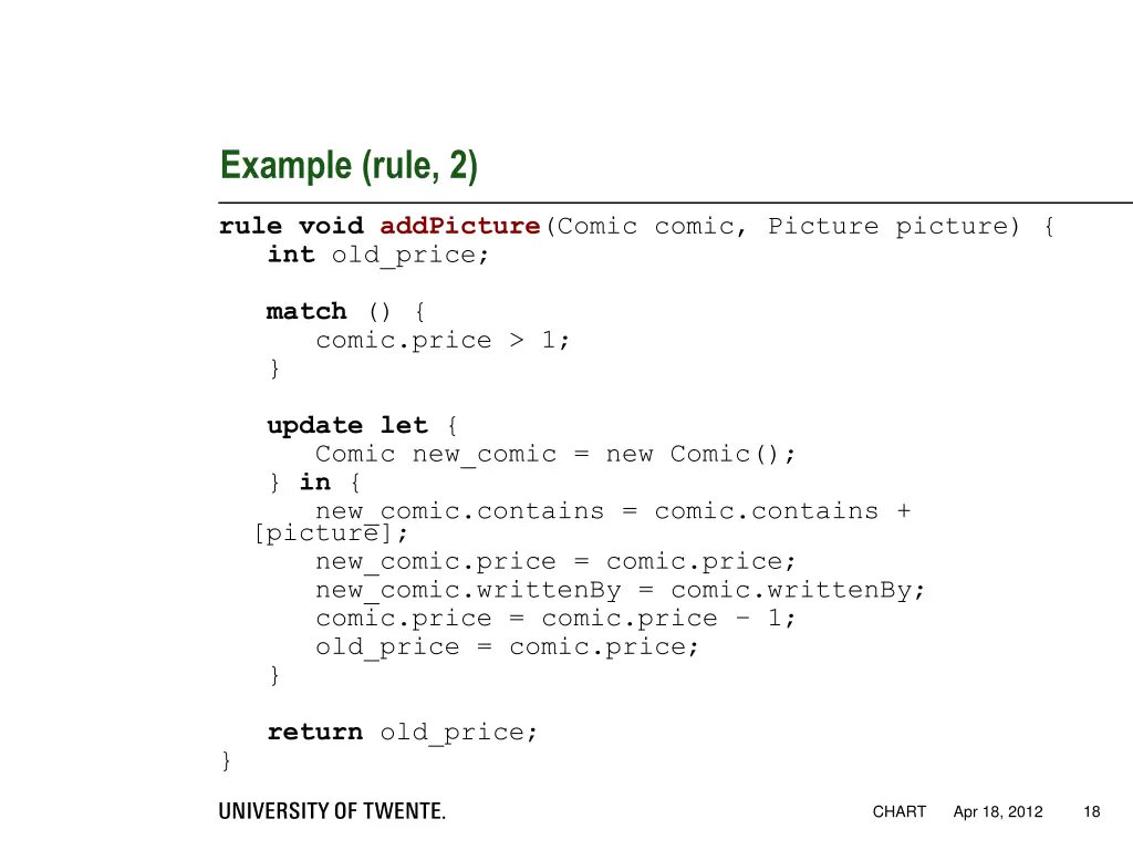 example rule 2