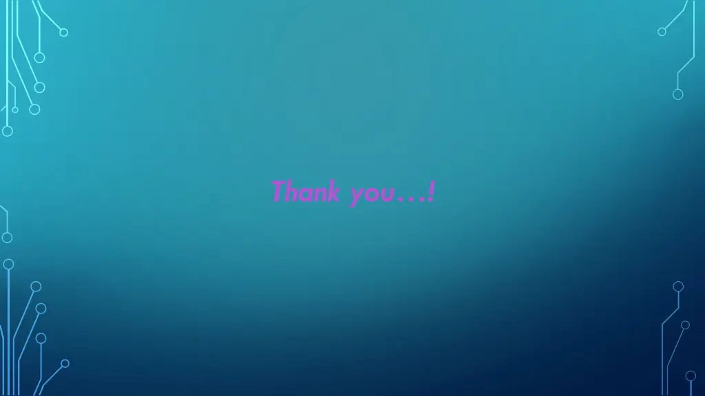 thank you