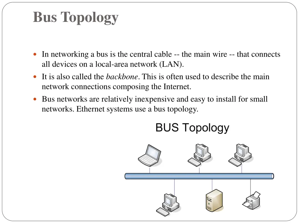 bus topology