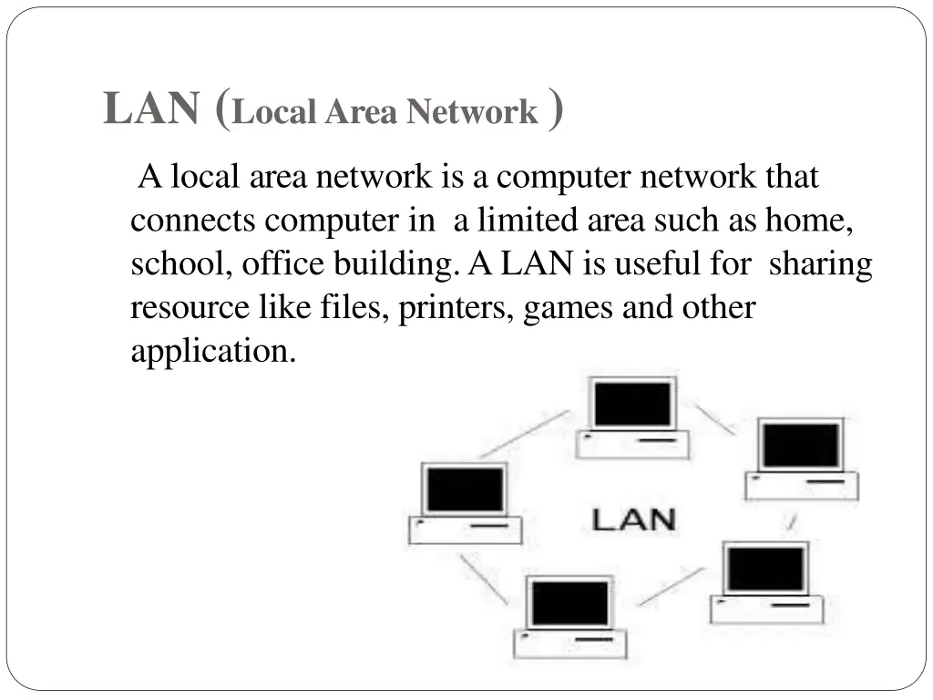 lan local area network