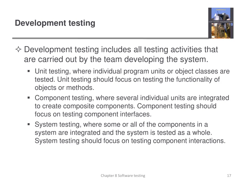 development testing