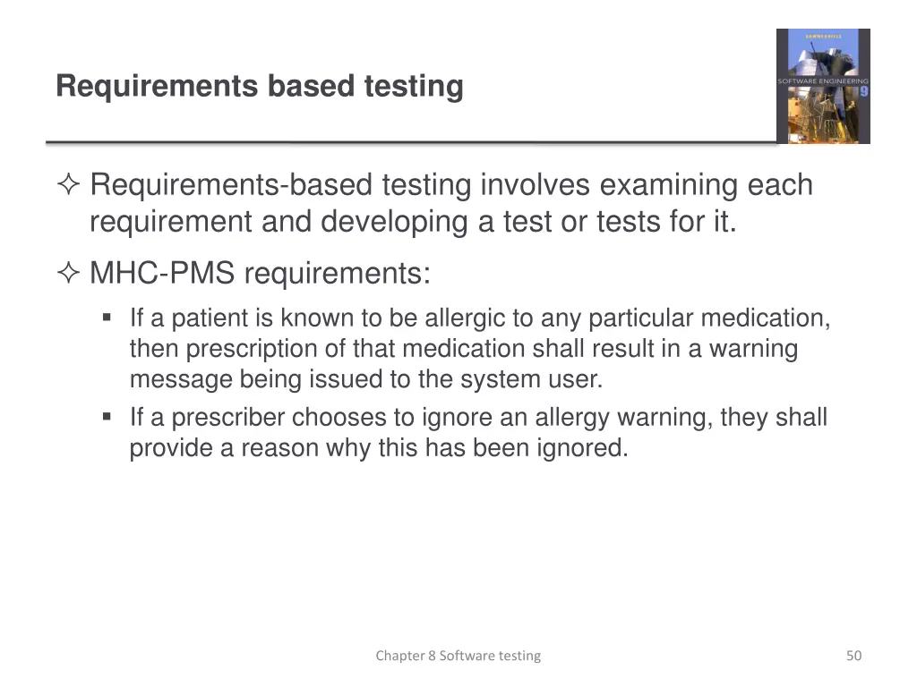 requirements based testing