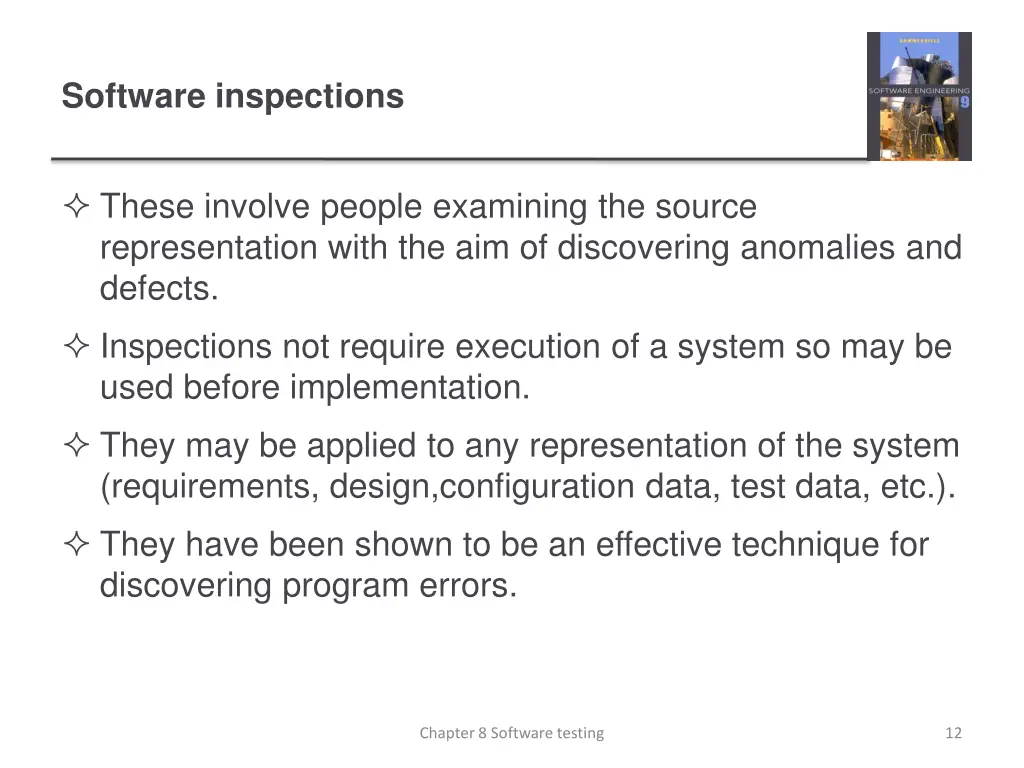 software inspections