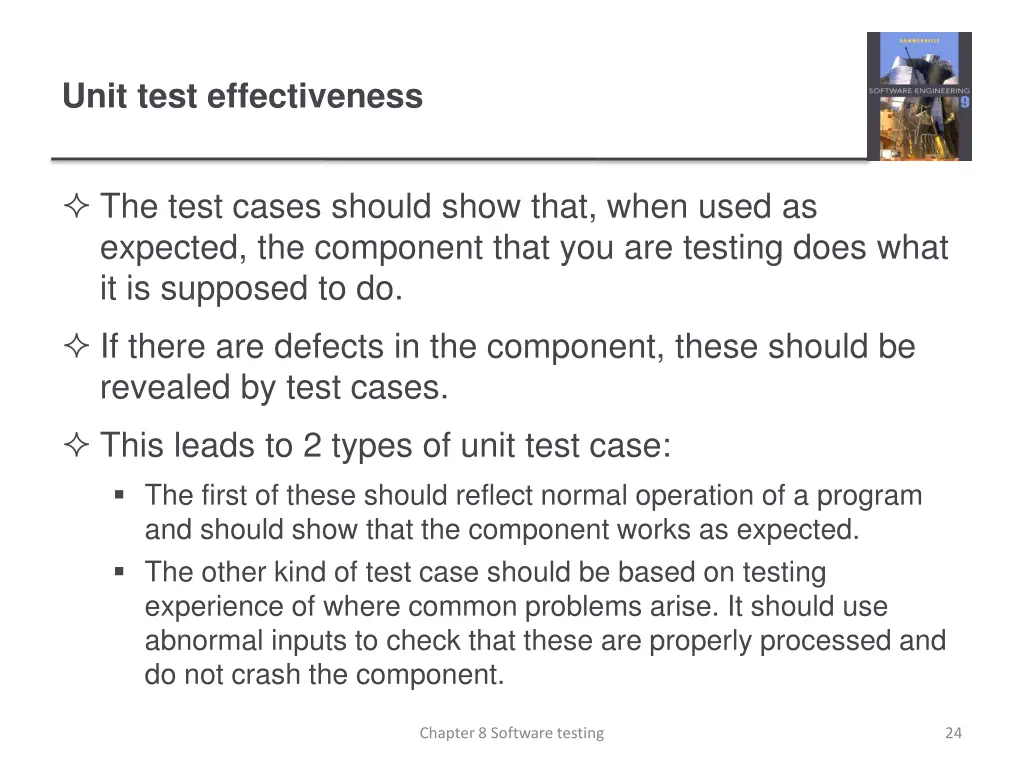 unit test effectiveness