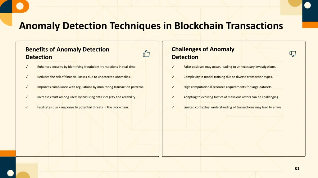 anomaly detection techniques in blockchain