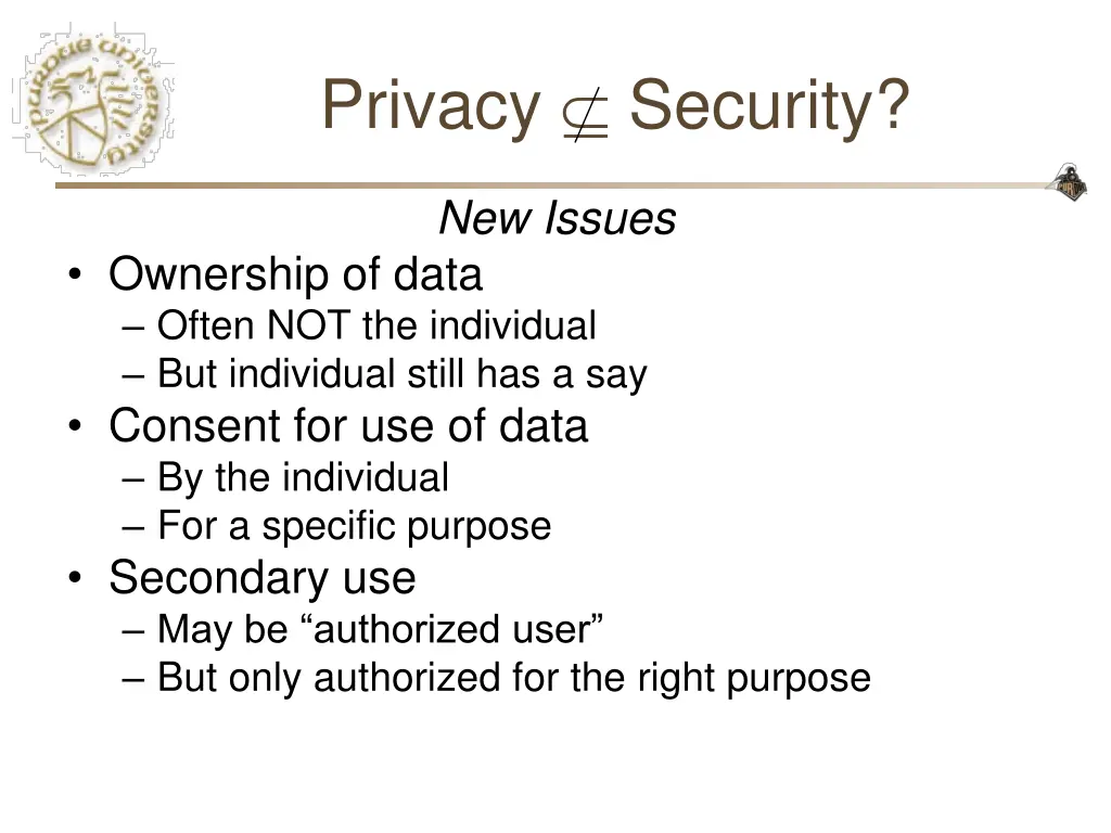 privacy security