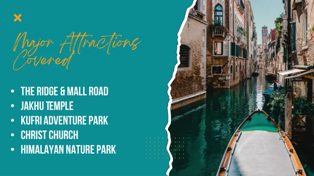 the ridge mall road jakhu temple kufri adventure