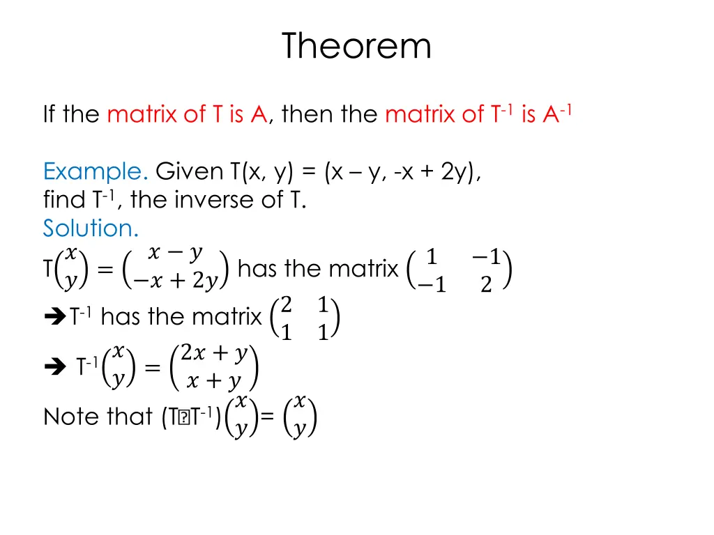 theorem