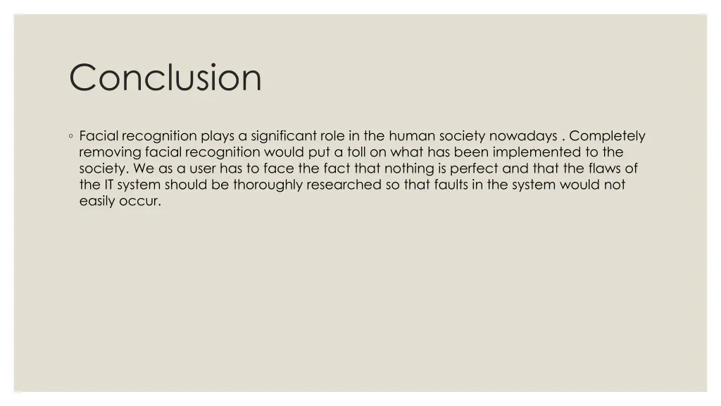 conclusion