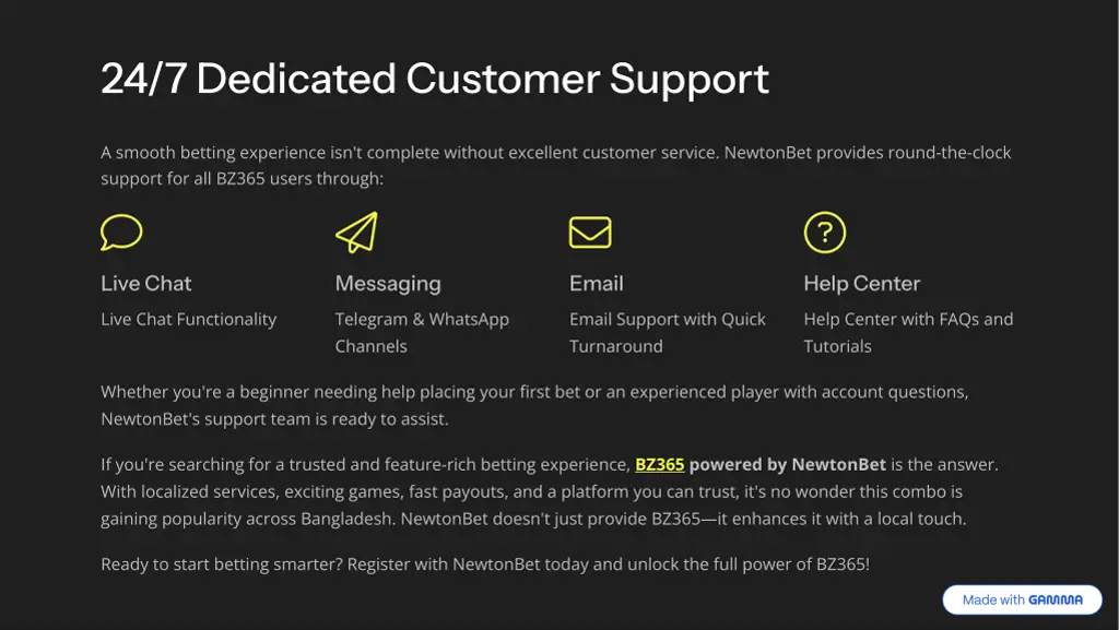 24 7 dedicated customer support