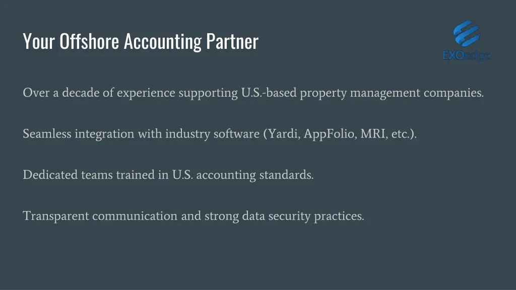 your offshore accounting partner