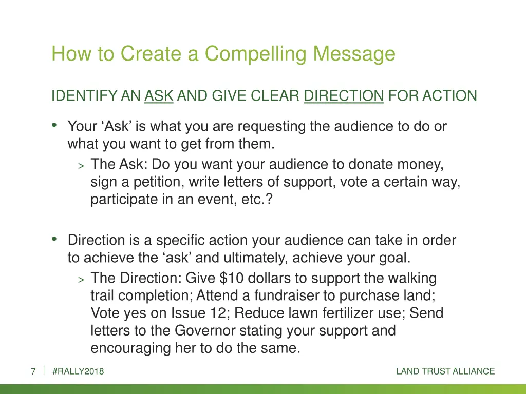 how to create a compelling message 3