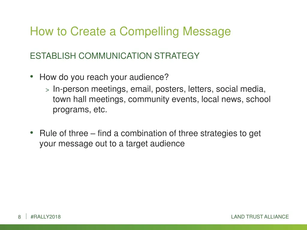 how to create a compelling message 4