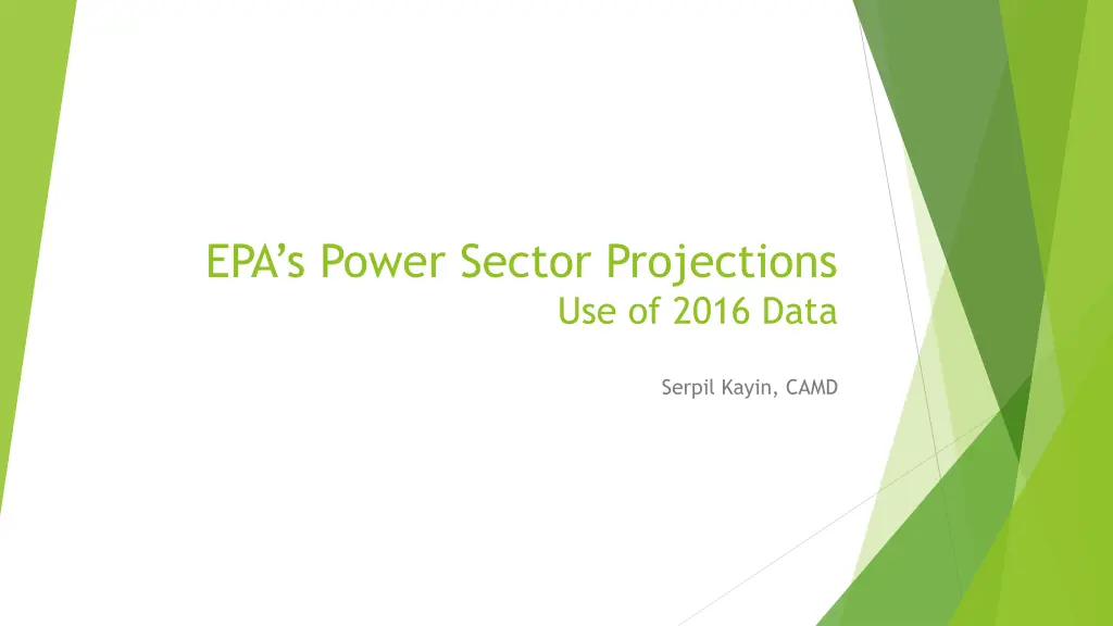 epa s power sector projections