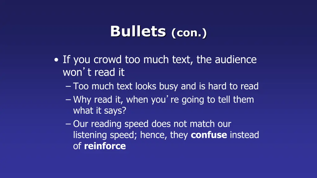 bullets con