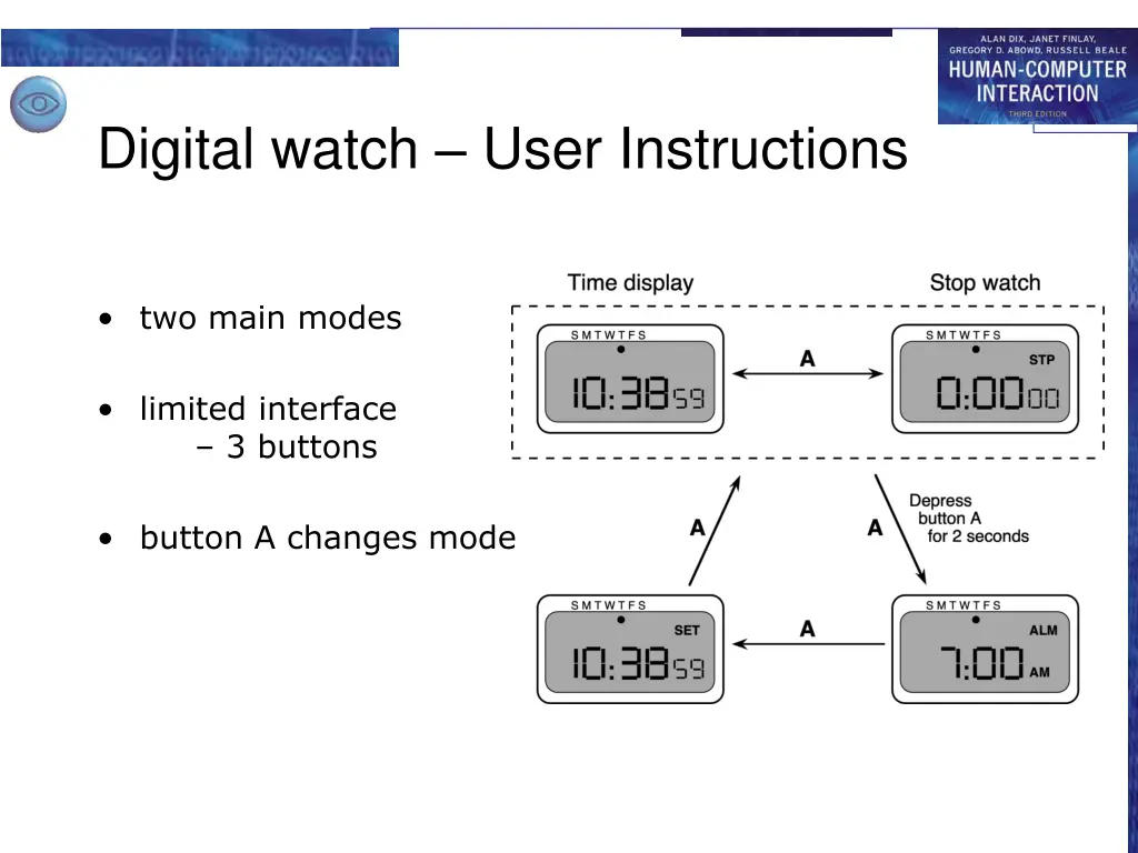 digital watch user instructions