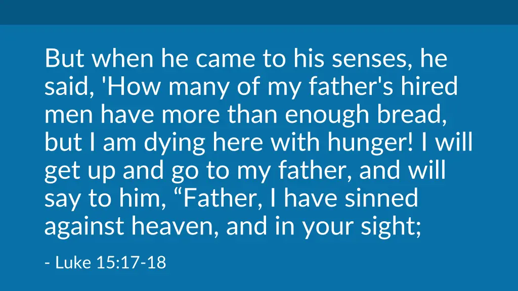 but when he came to his senses he said how many