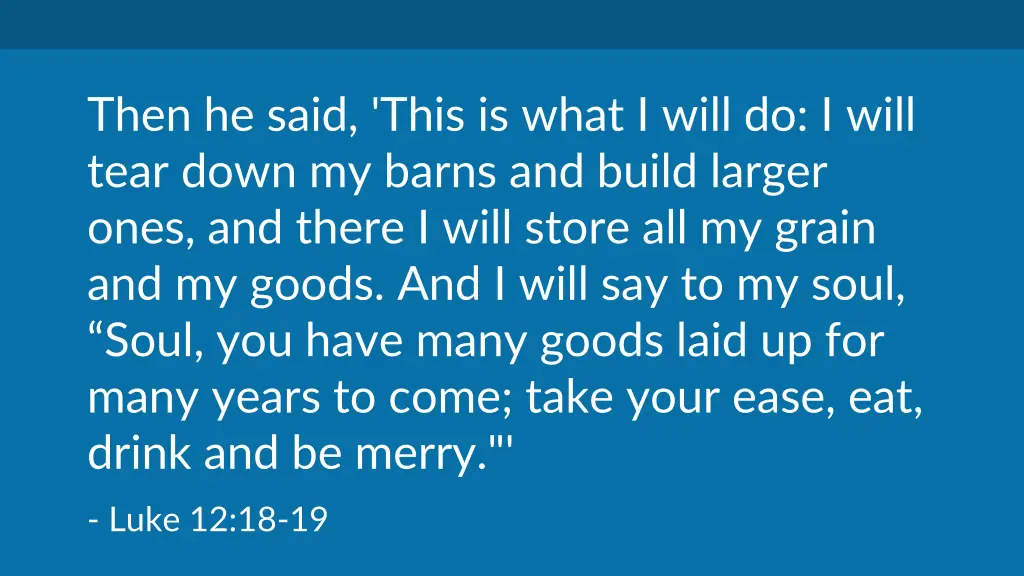 then he said this is what i will do i will tear