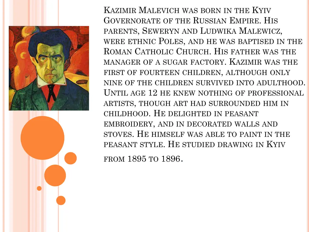 k azimir m alevich was born