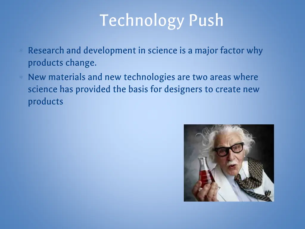 technology push