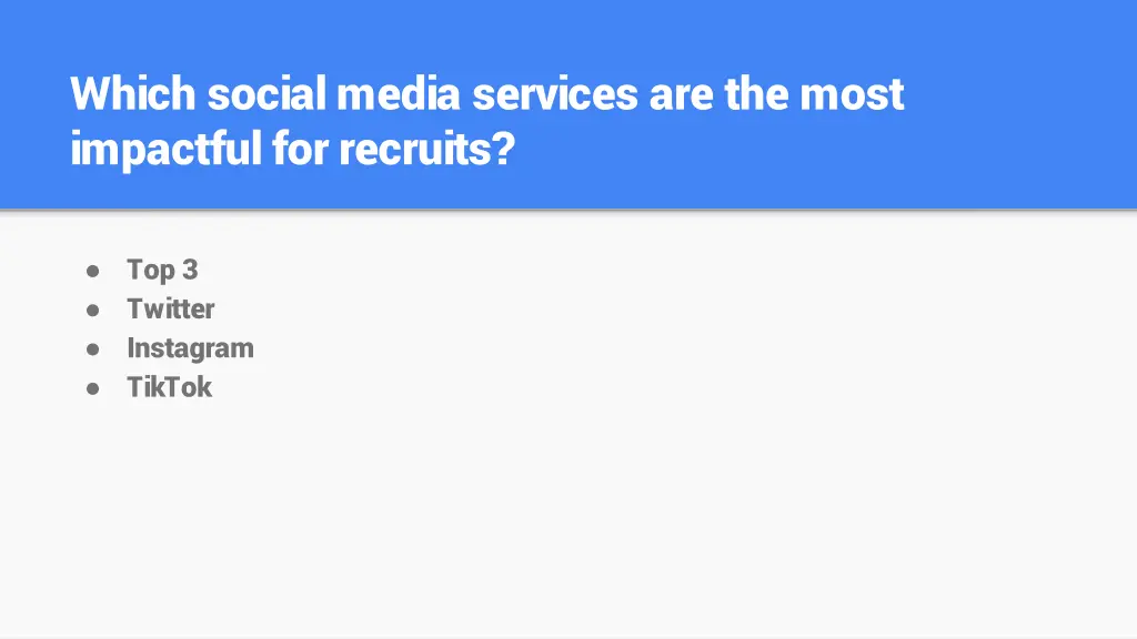 which social media services are the most