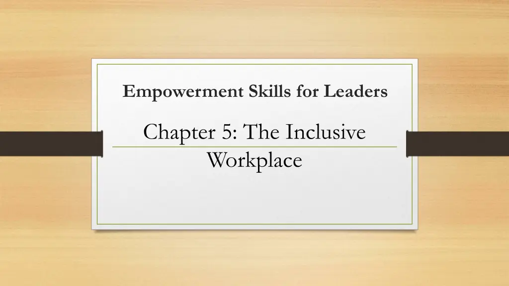 empowerment skills for leaders