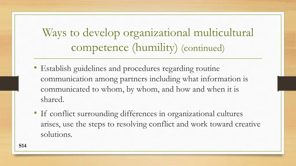 ways to develop organizational multicultural 1