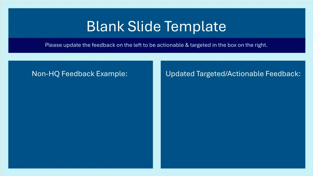 blank slide template