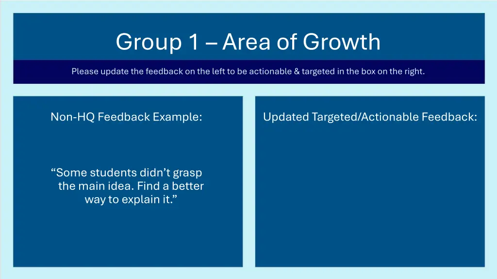group 1 area of growth
