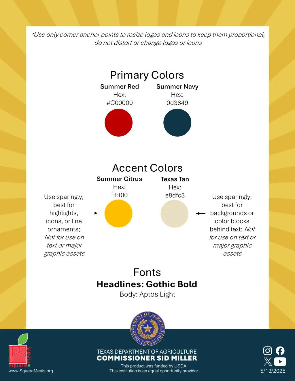 use only corner anchor points to resize logos