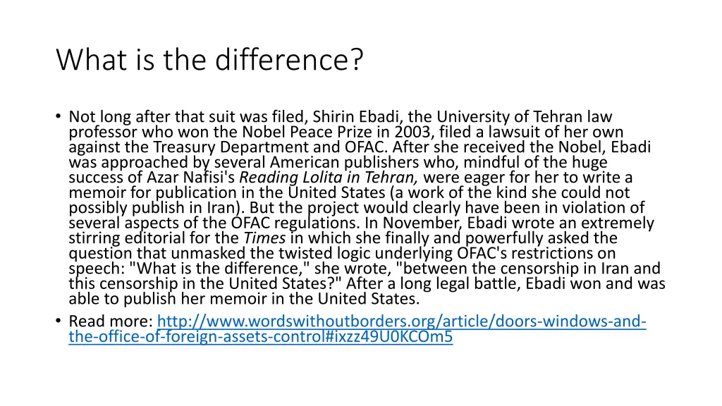 what is the difference