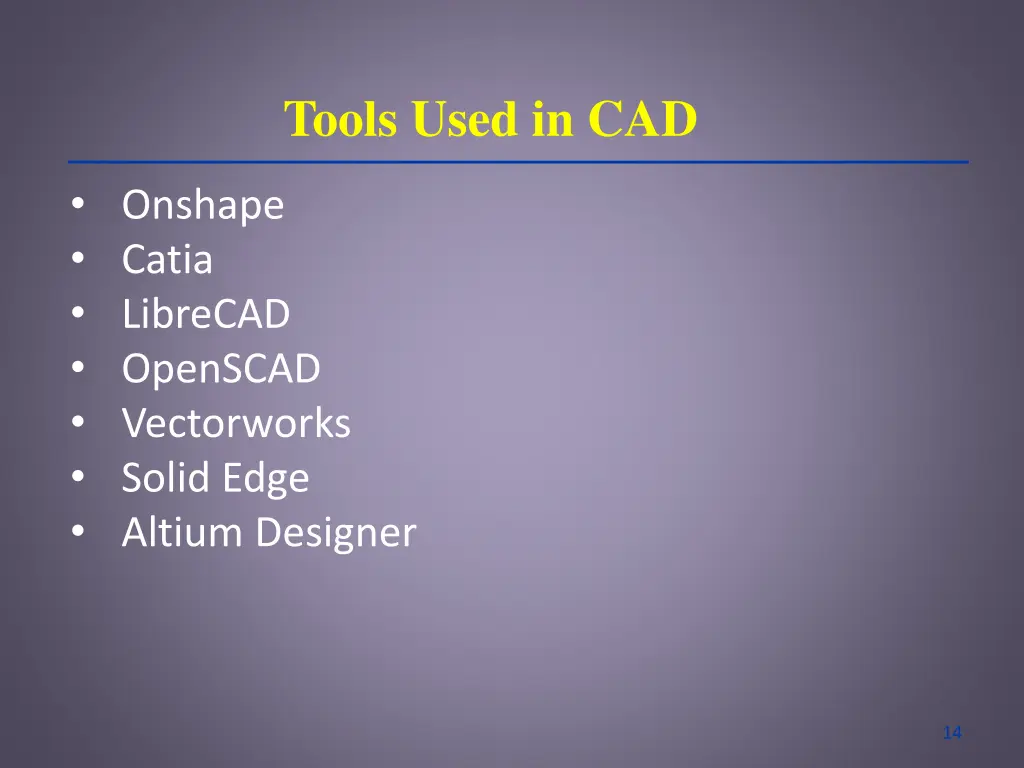 tools used in cad 2