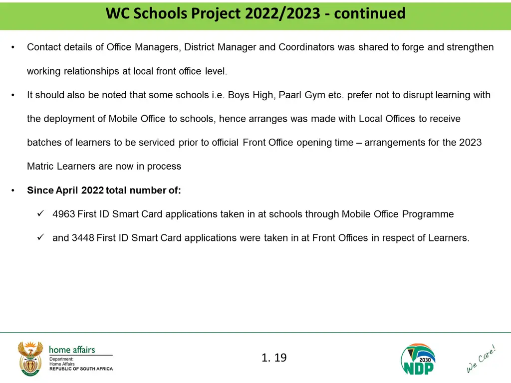 wc schools project 2022 2023 continued
