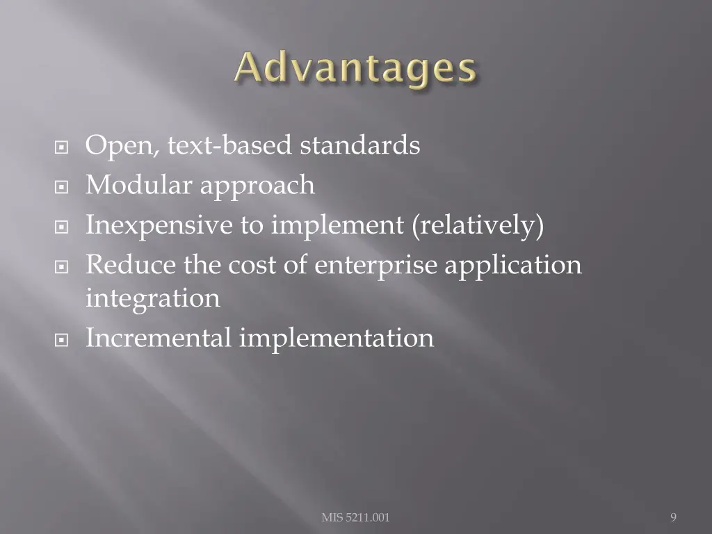 open text based standards modular approach