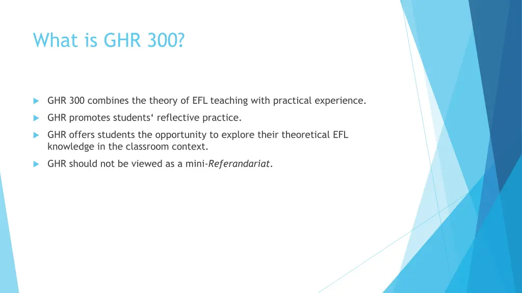 what is ghr 300