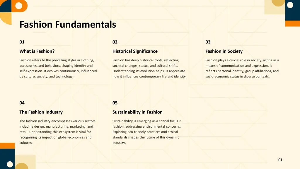 fashion fundamentals