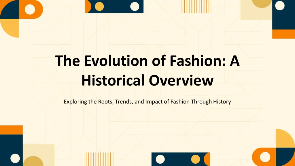 the evolution of fashion a historical overview
