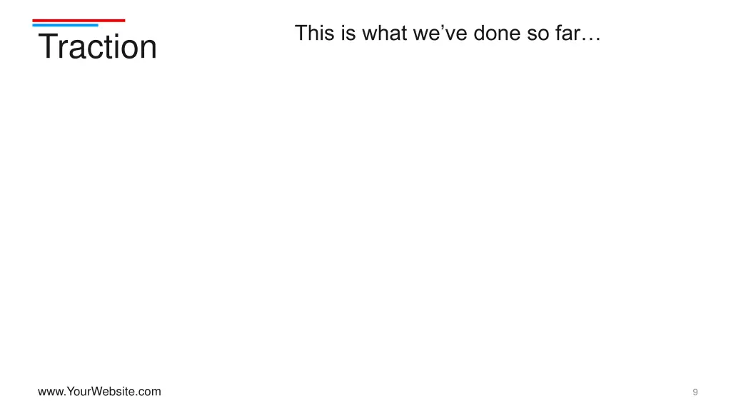 this is what we ve done so far