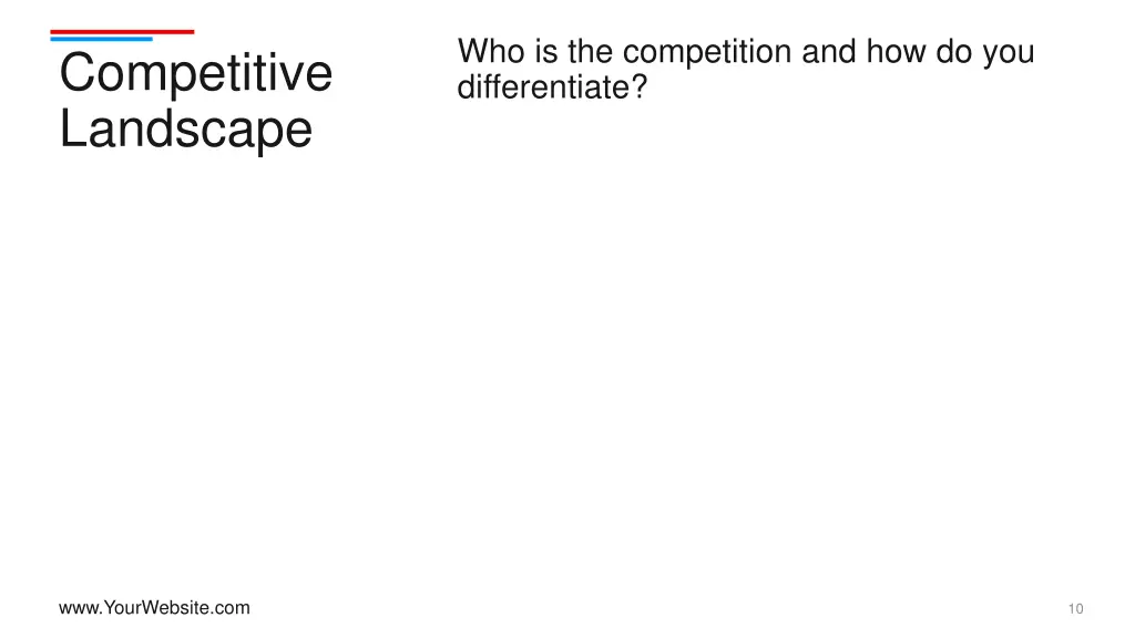 who is the competition