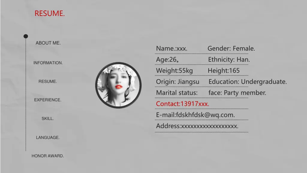 resume 3