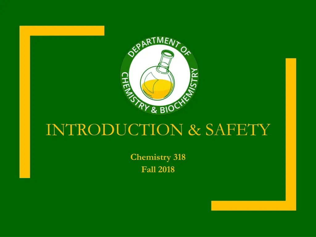 introduction safety